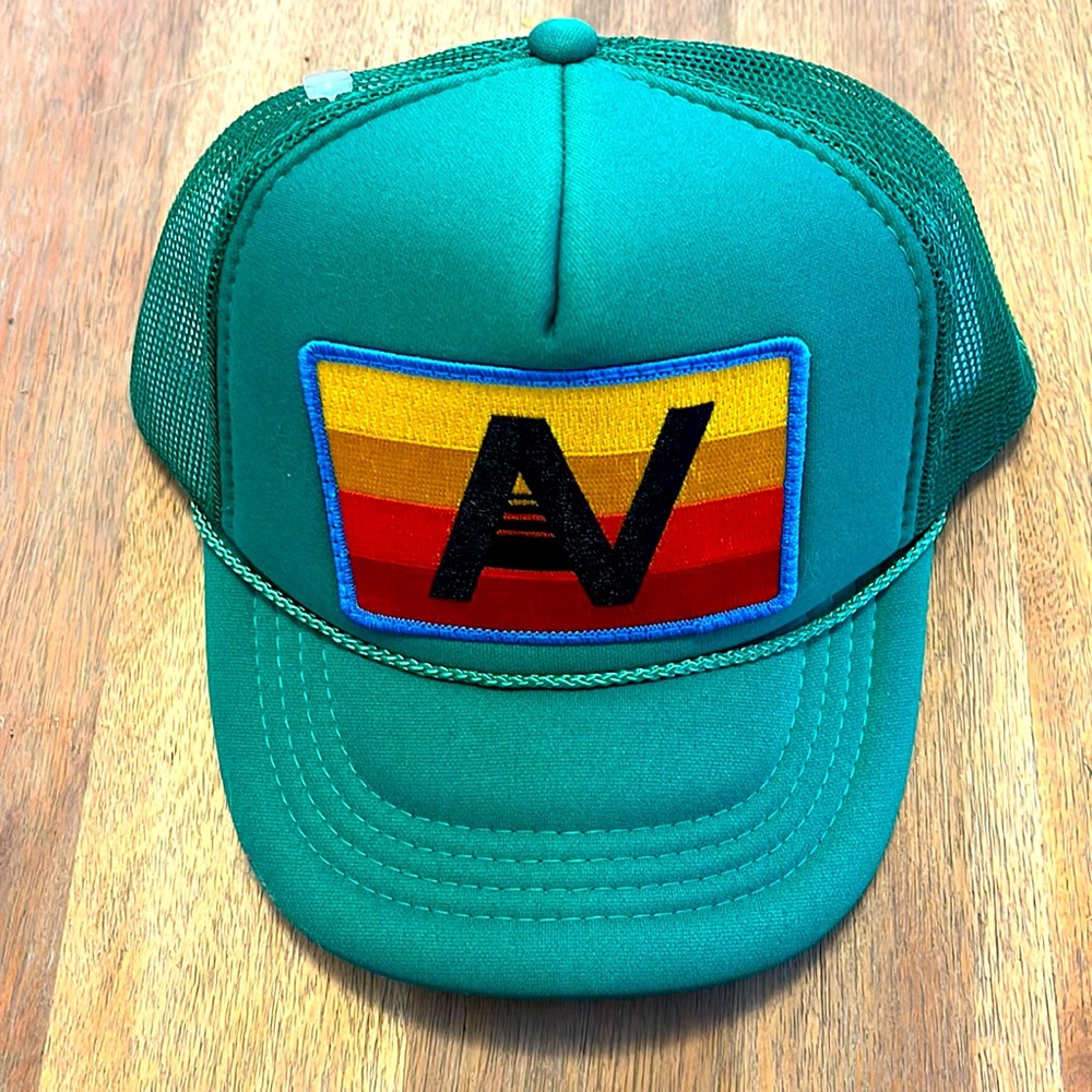 Aviator Nation Girls Rainbow Trucker Hat